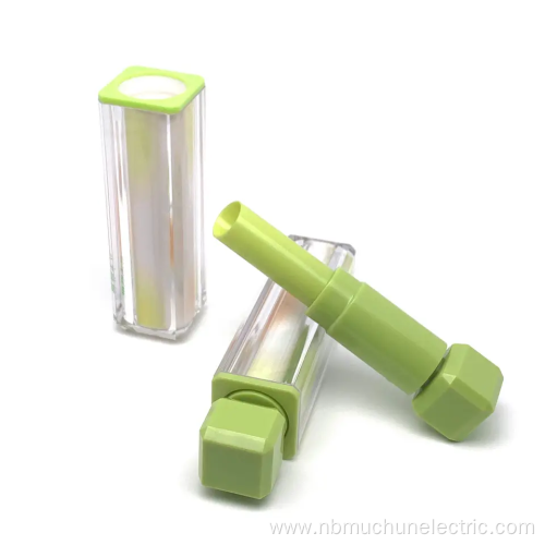New transparent lipstick tube packaging